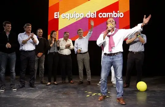 Macri y Del Sel festejaron en Santa Fe junto a Reutemann