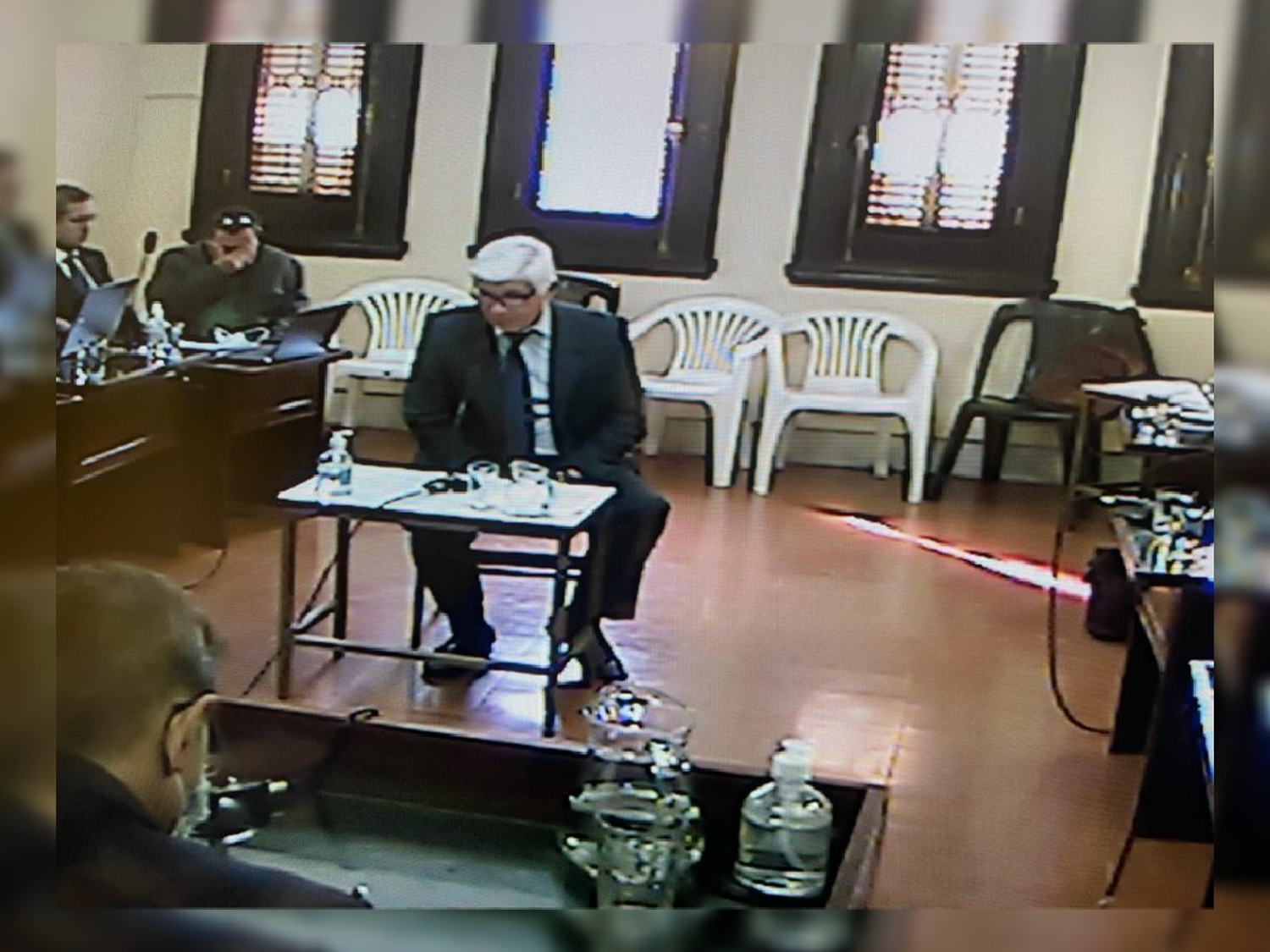 Viaut habló, pero negó los cargos que se le imputan