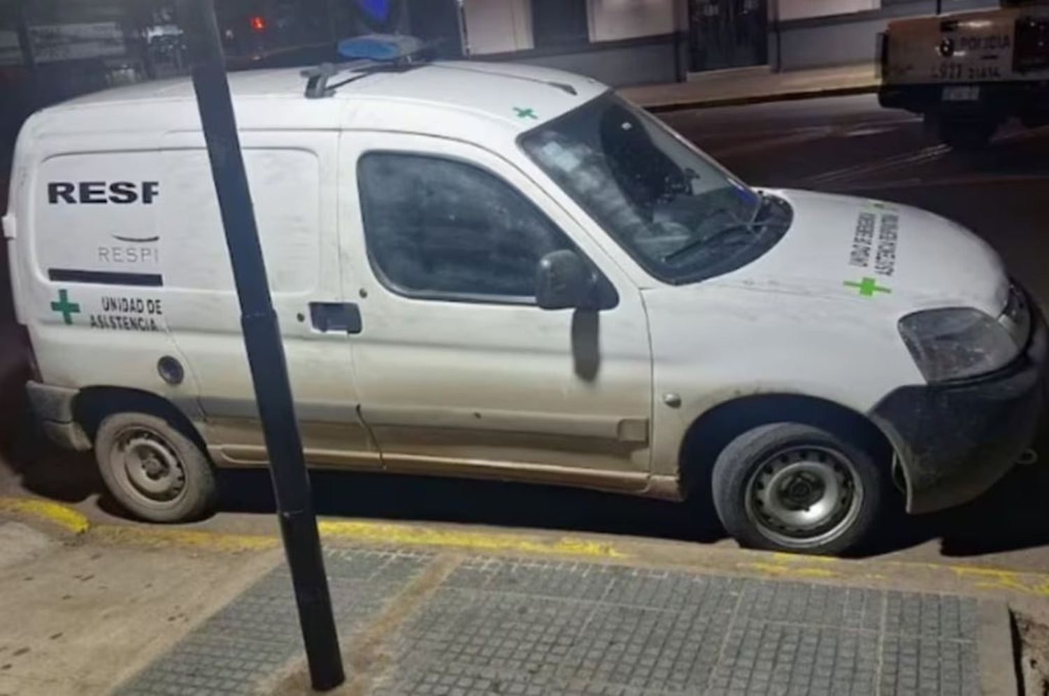 La ambulancia que robaron