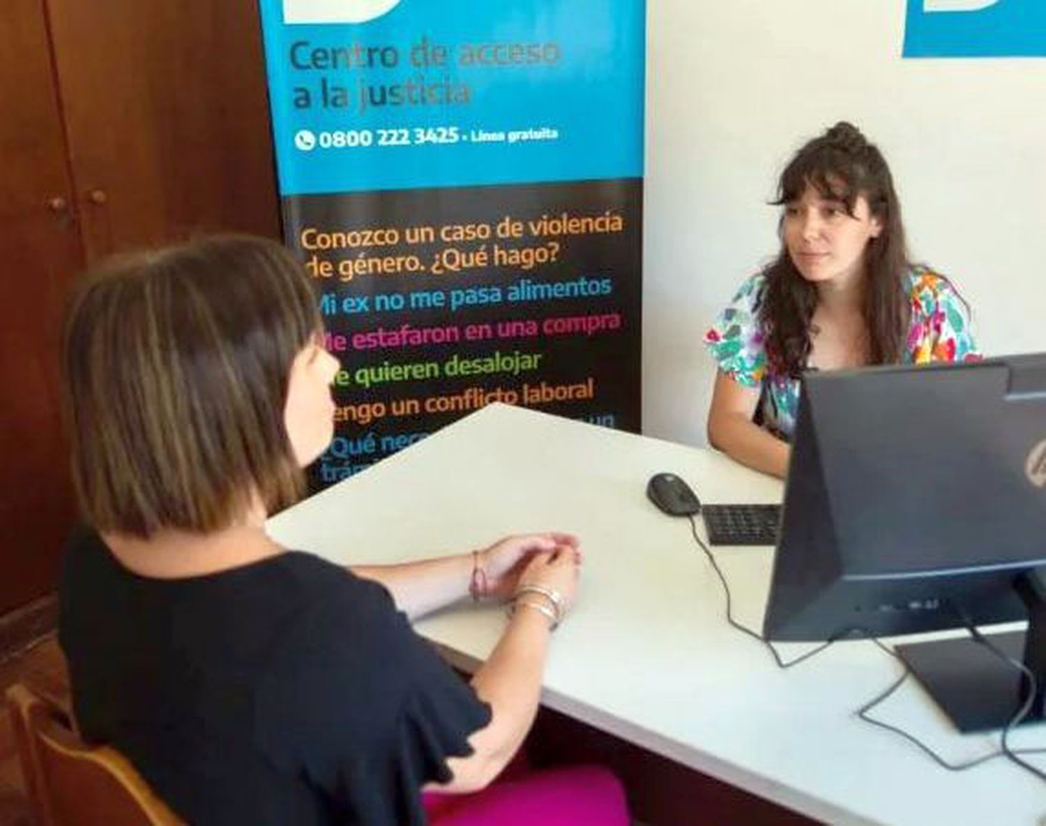 Funciona el Centro de Acceso a la Justicia