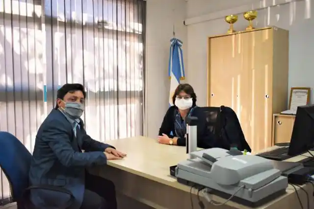 Arellano mantuvo un encuentro en el Anses con Sciutto