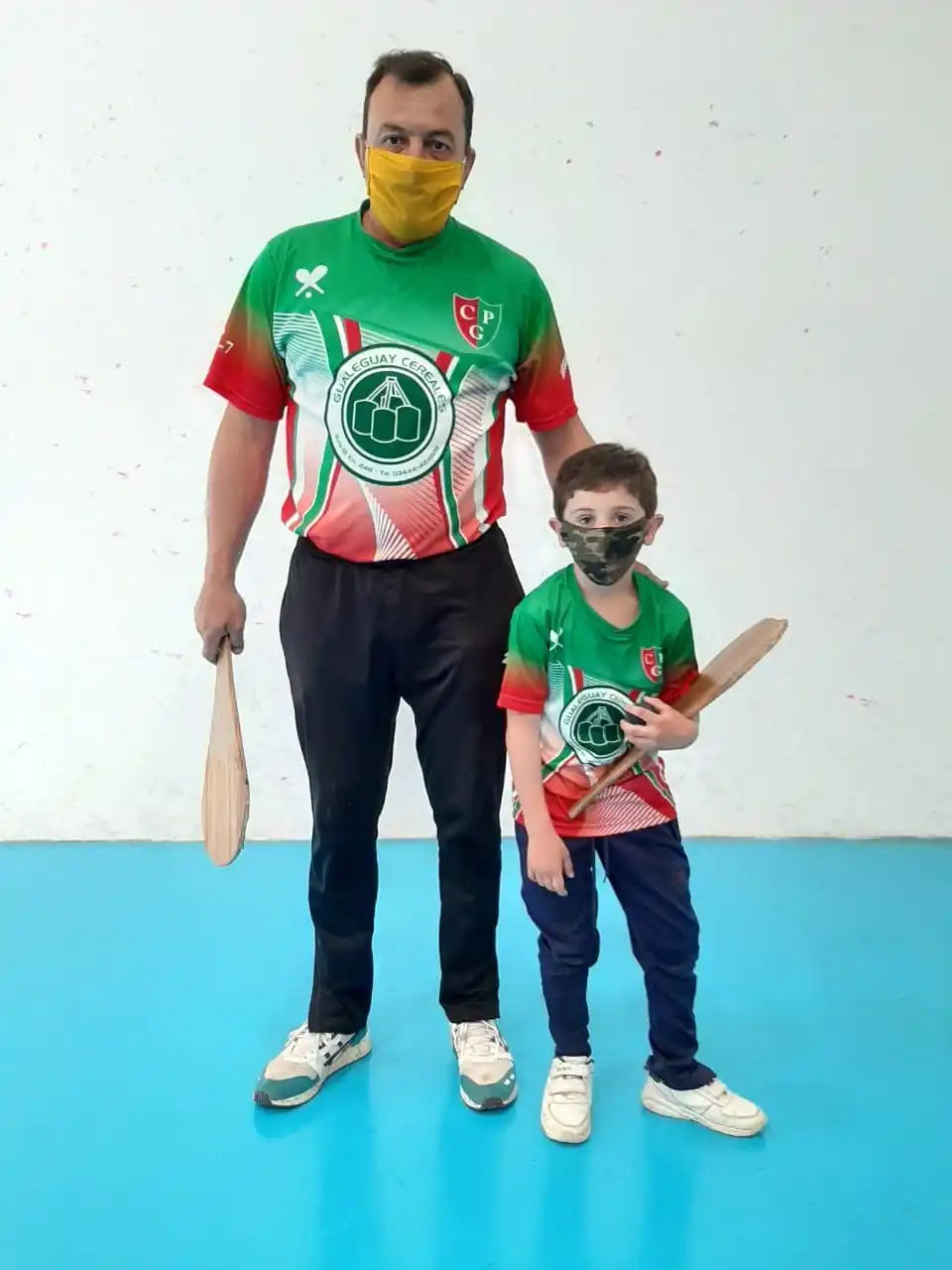 Club Pelota: Volvió la actividad a la Escuela en"El Bidasoa"