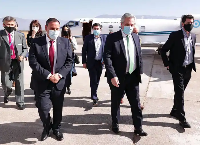 Preocupación. Fernández suspende gira