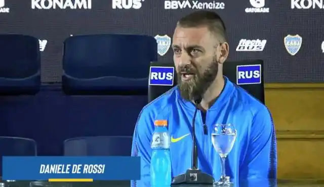 De Rossi fue a la Parrilla "El Tano" junto a otros jugadores de Boca 