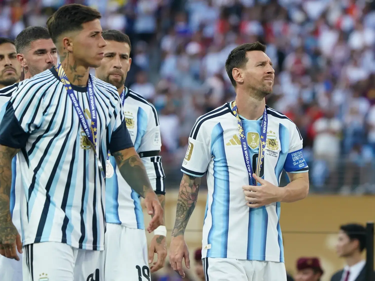 A un mes de la derrota en la final del Mundial ante España, la AFA publicó un video de la Scaloneta. Foto: Reuters
