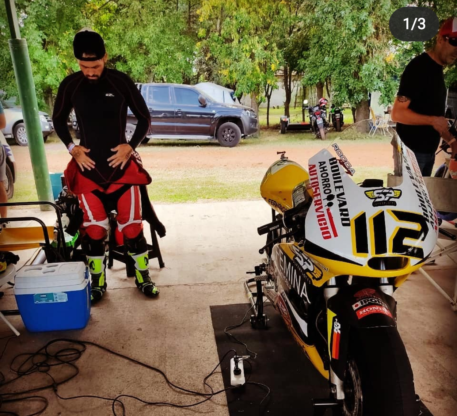 Federico Fernández debutó en Febom con un 14° puesto