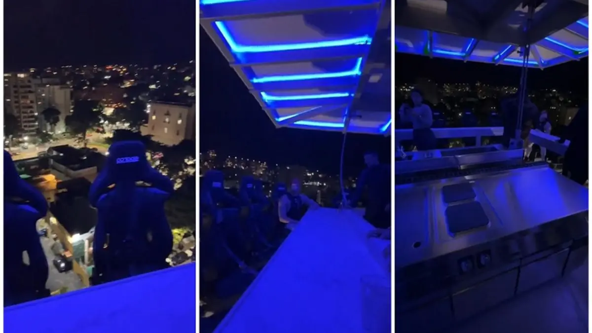 ¡HASTA QUE CULMINE LA EVALUACIÓN TÉCNICA! Actividades del restaurante aéreo de Altamira están parcialmente paralizadas