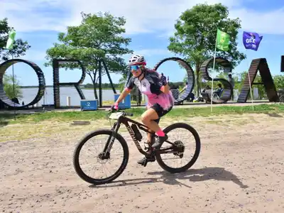 Laguna Oca fue el escenario para la gran final del campeonato formoseño de MTB