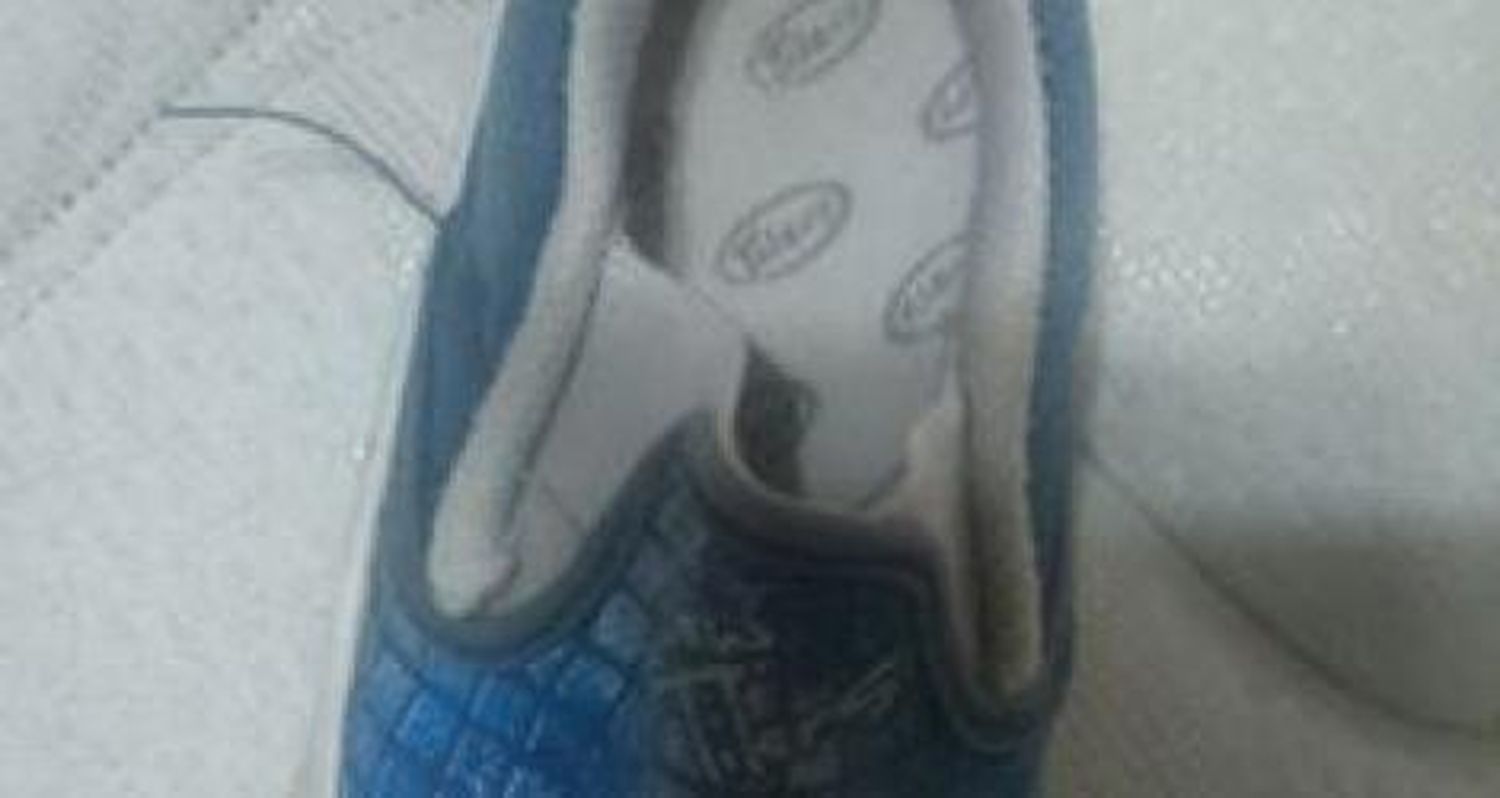 Pequeña zapatilla