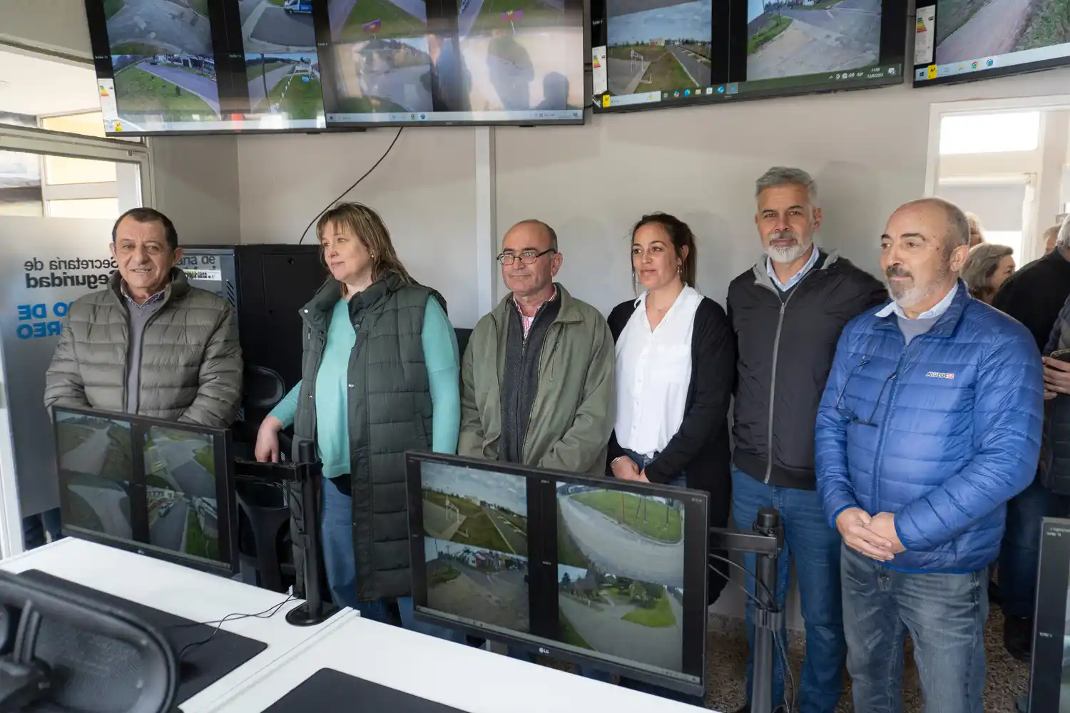 Inauguraron el Centro de Monitoreo para Villa Cacique y Barker