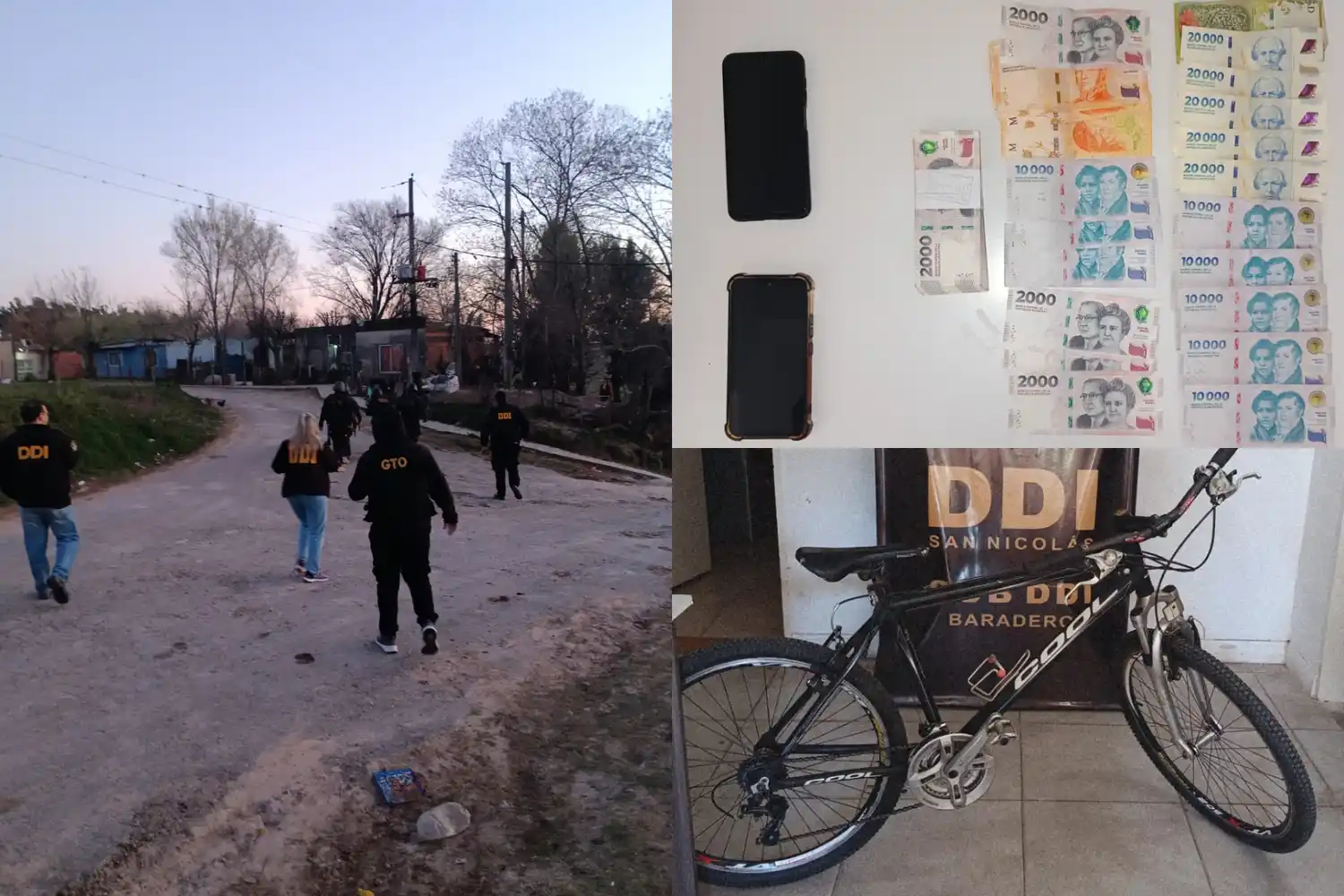 allanamientos robo baradero