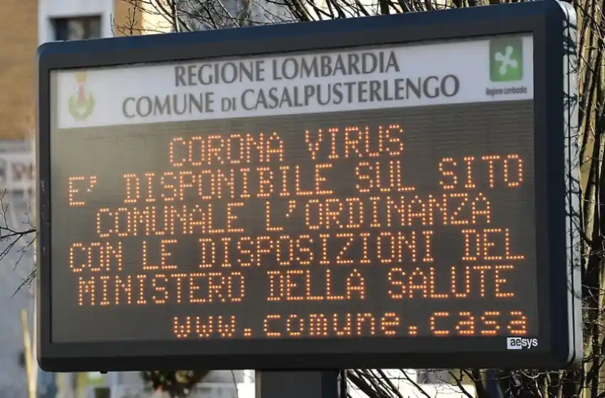 Italia: ascienden a 5 las víctimas fatales por el coronavirus