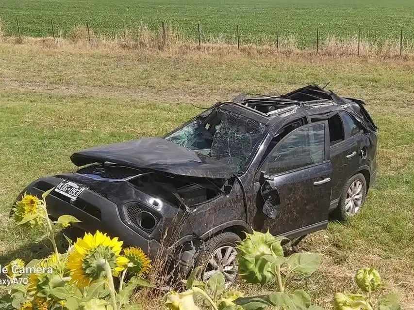 Accidente en la ruta 86