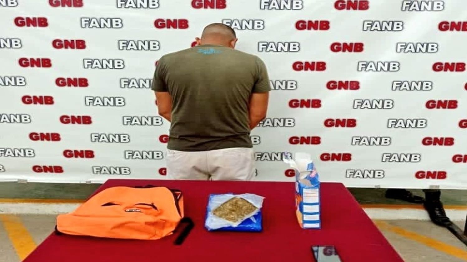 Detienen a un hombre en Lara por transportar medio kilo de droga en una CAJA DE CEREAL