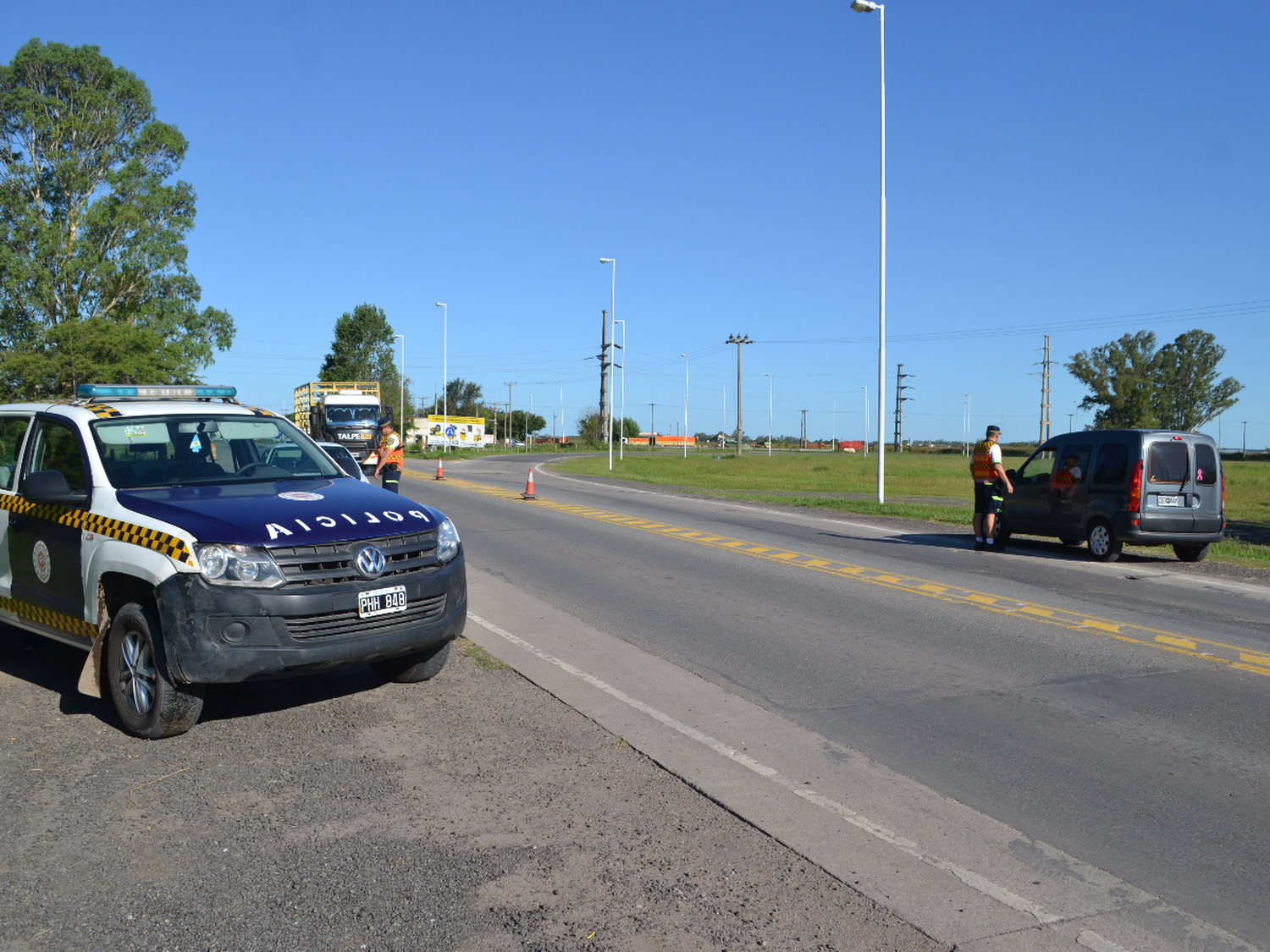 Demorado por conducir alcoholizado y de manera peligrosa en la ruta 19