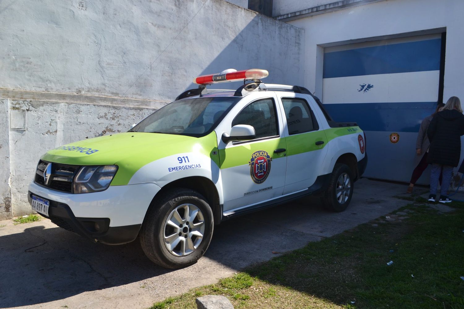 De La Garma tiene nuevo móvil policial para el destacamento de bomberos