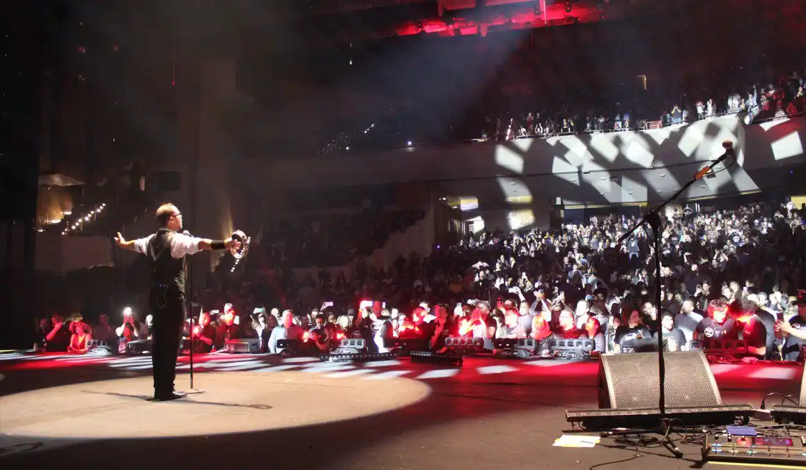 Zapato 3 lanza disco grabado en vivo