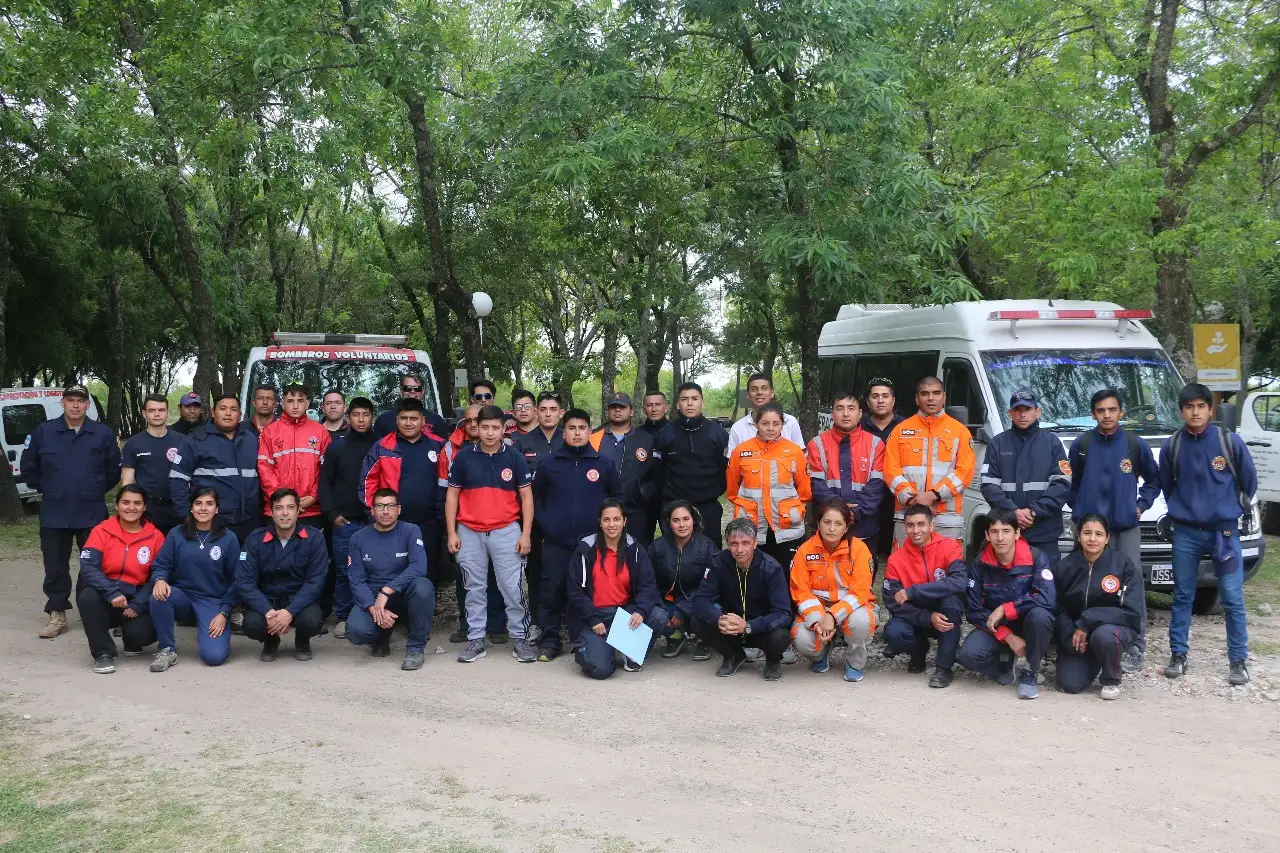 Simulacro de rescate: se realiza una movilización nacional de brigadas USAR en la ciudad