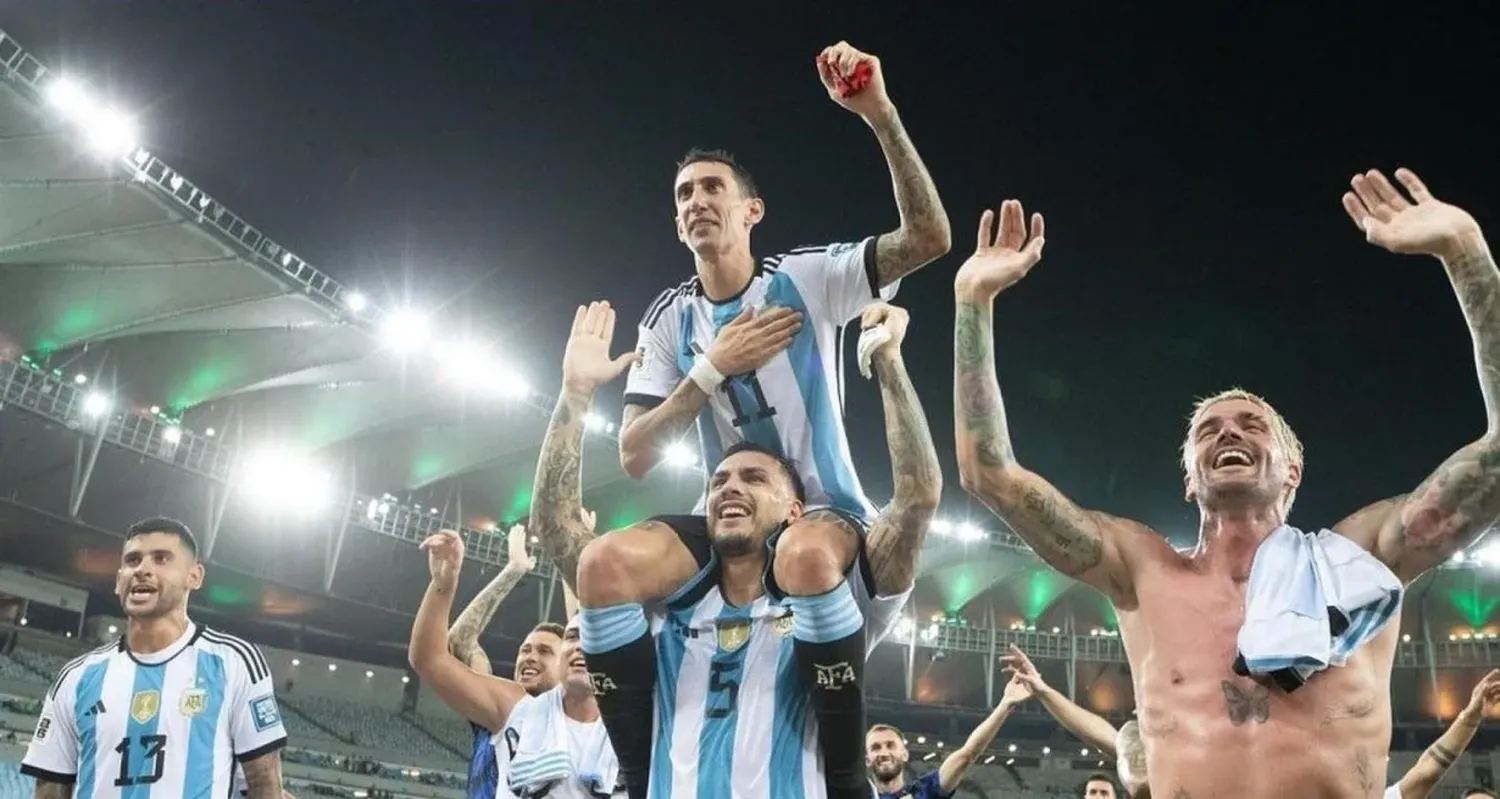 Ángel Di María fue ovacionado el último partido de Argentina en el Maracaná.