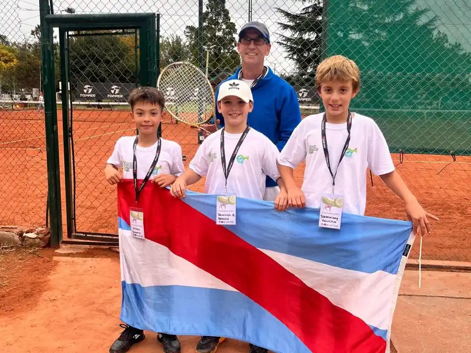 Gregoli, a la izquierda de la imagen, y Delcano, los representantes gualeguaychuenses en el equipo.