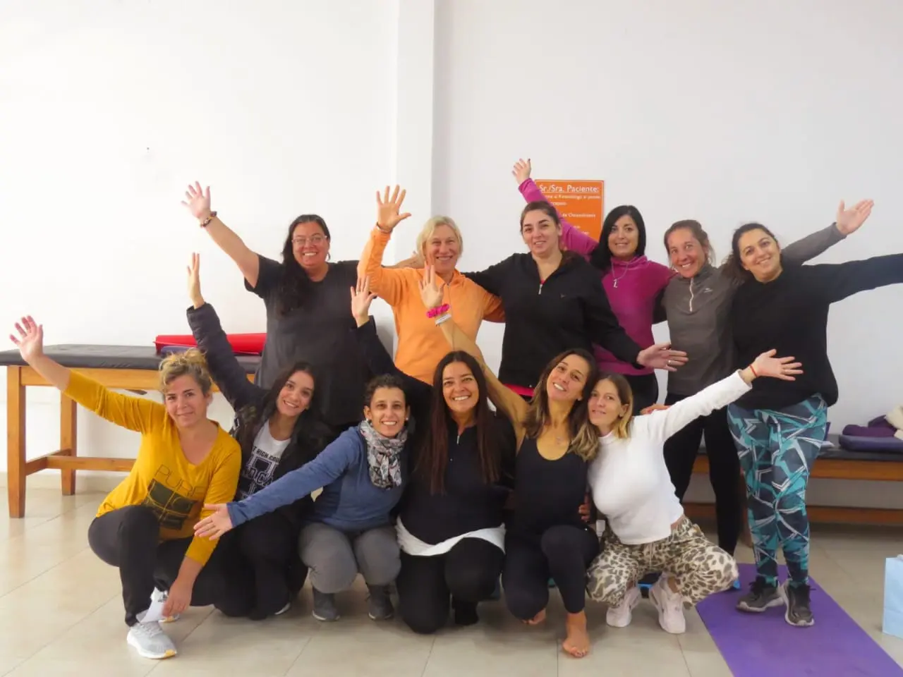Taller sobre bienestar en Kines