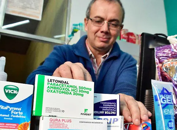 Decayó la venta de antigripales y jarabes