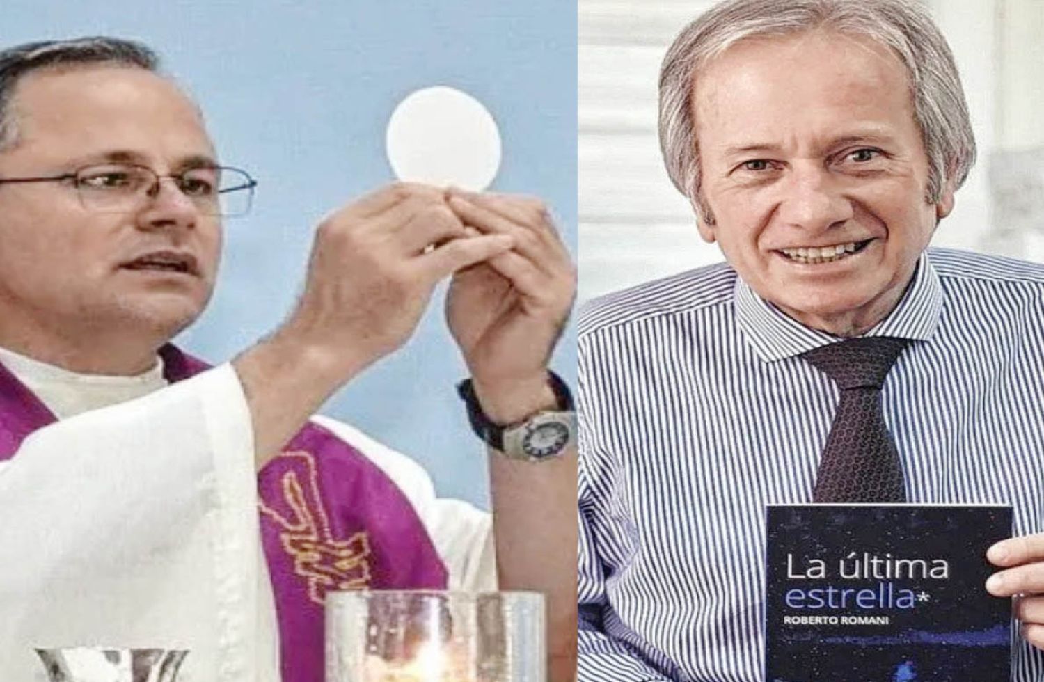 Roberto Romani y el Padre Walter, dos candidatos a recibir un premio internacional