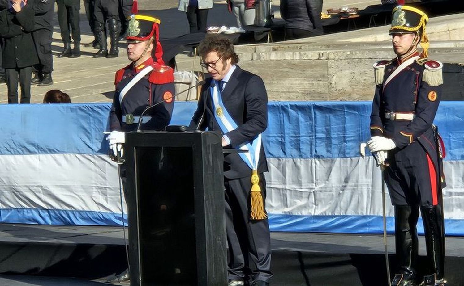 El presidente Javier Milei estuvo en Rosario