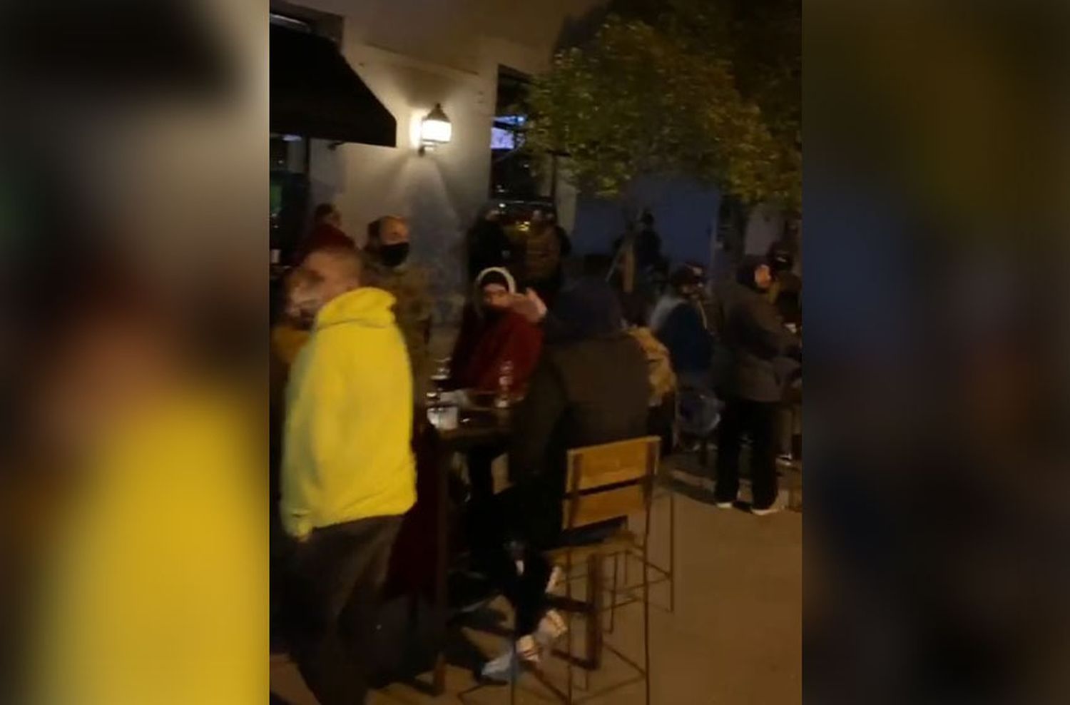 Dueño del bar de la polémica: "Es una protesta y la vamos a seguir haciendo"