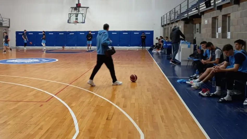 La Selección Argentina de Básquet entrenó en el Domingo Robles