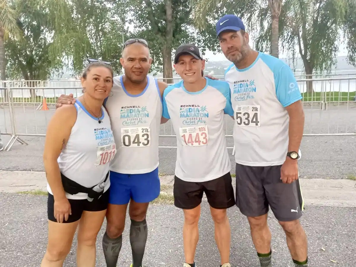 Alumnos del SIL Team participaron en la Media Maratón de Carlos Paz