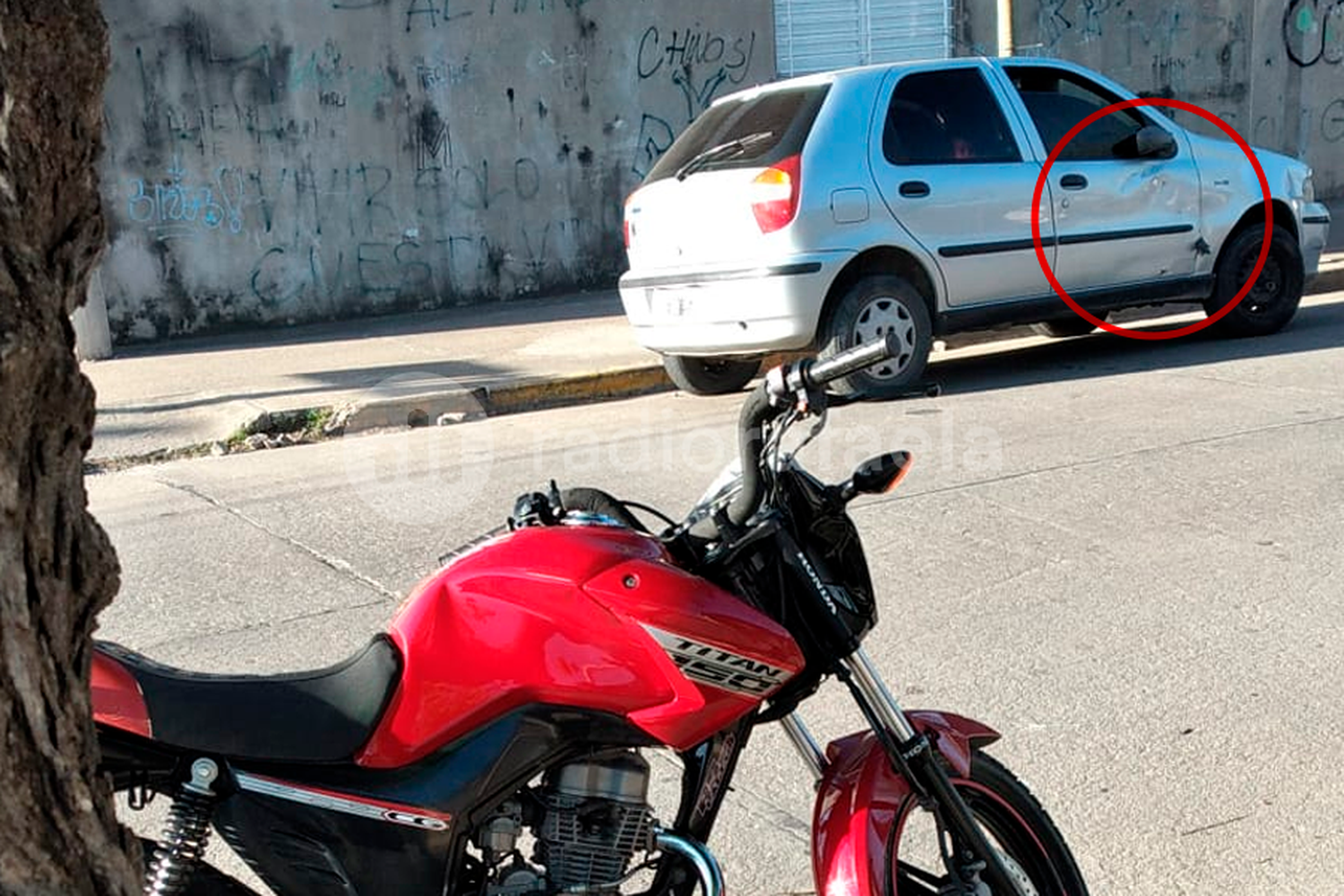 Otro choque con un motociclista lesionado y hospitalizado
