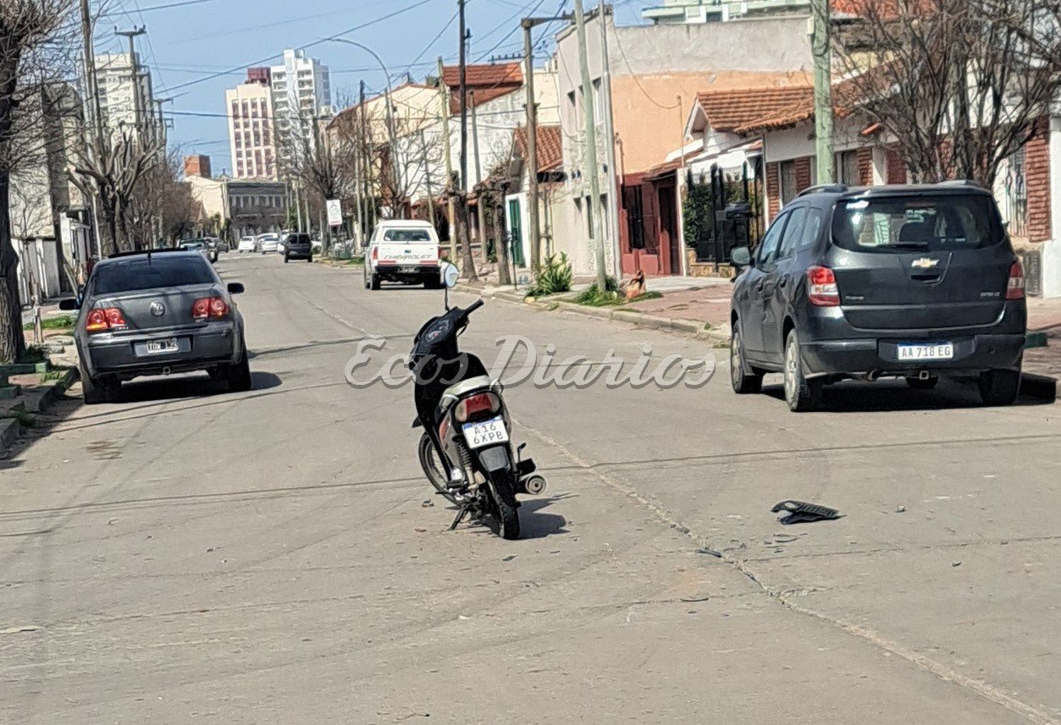 Accidente en 79 y 22