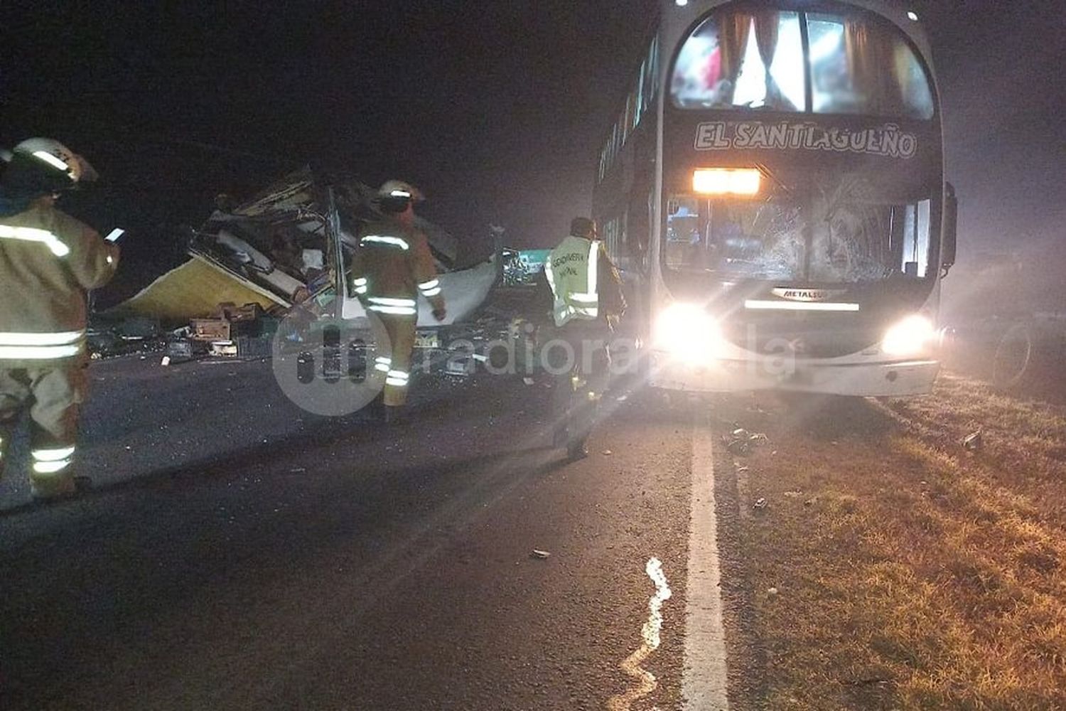 AHORA | Corte total en Ruta Nacional 34 por un accidente con dos lesionados de gravedad