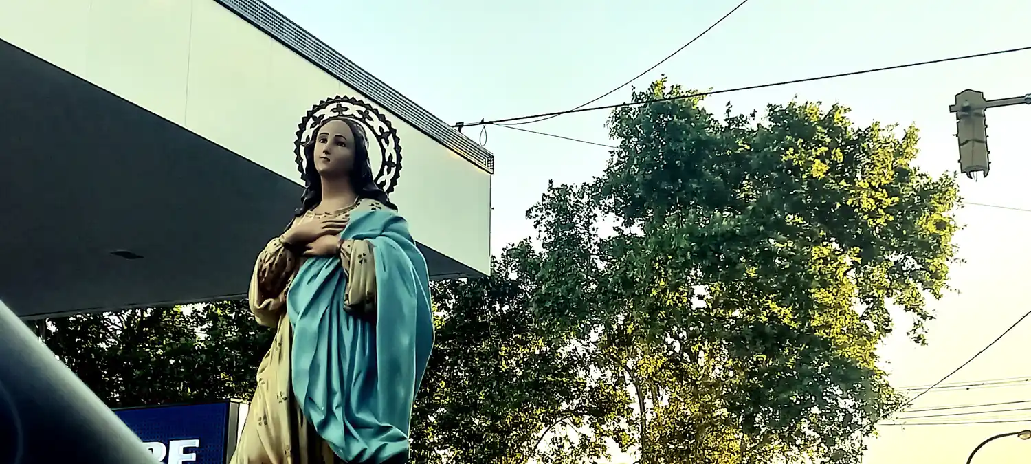 Así fue la procesión por el Día de la Inmaculada Concepción de la Virgen María