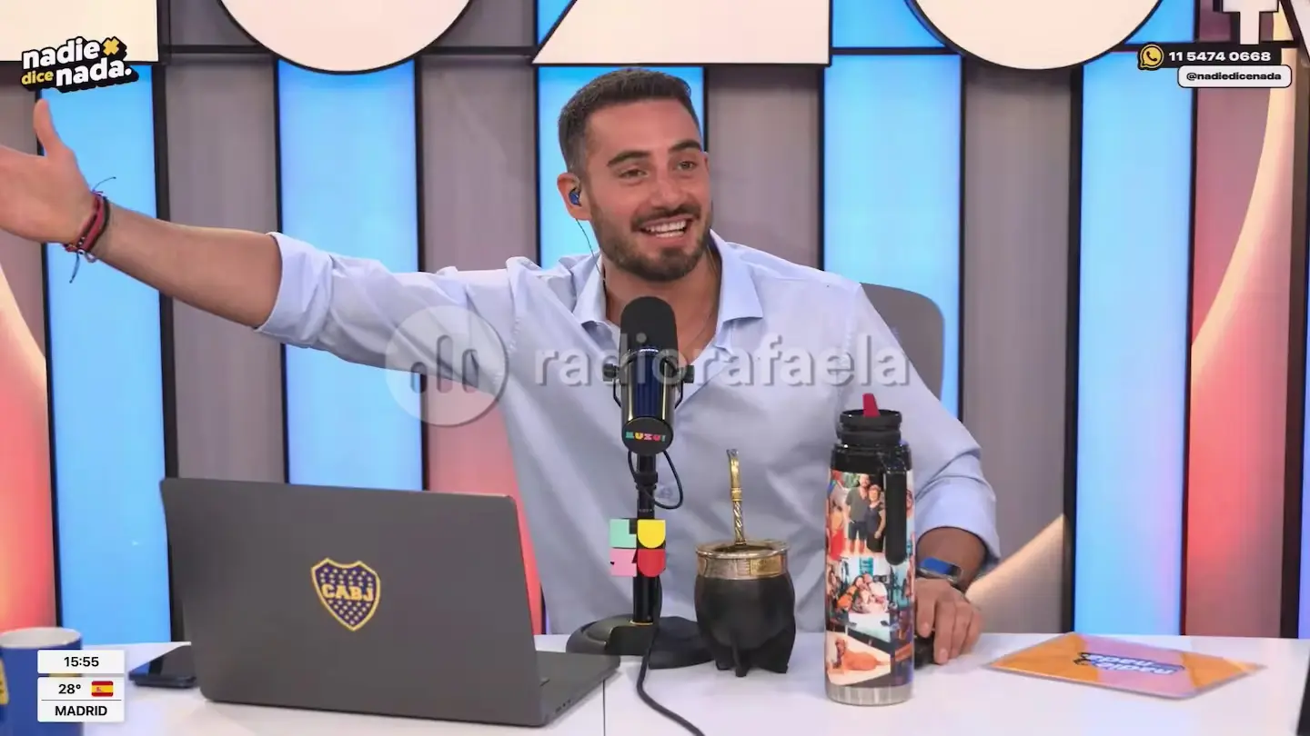 Marcelo Tinelli se metió a la fuerza en el streaming de Nico Occhiato y estallaron los memes