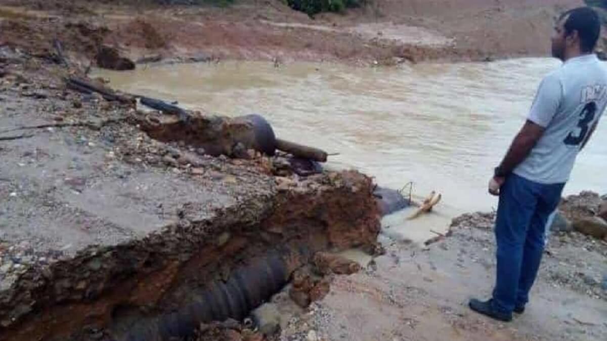 LA LLUVIAS HACEN DE LAS SUYAS en Mérida y Táchira: hay vías colapsadas y sectores incomunicados