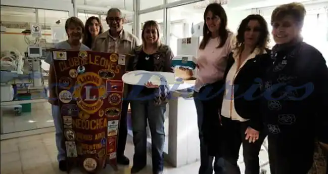 Donaron equipamiento para tratar a recién nacidos
