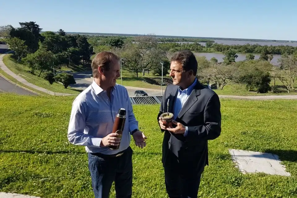 Sergio Massa trabajará por la reelección de Gustavo Bordet