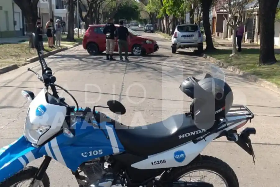 Accidente de tránsito: una mujer terminó hospitalizada