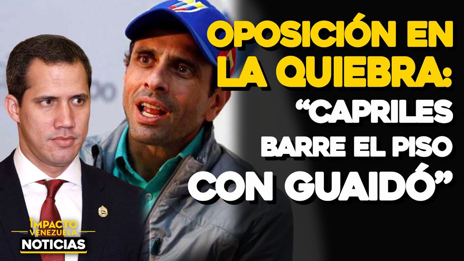 PERDIERON LA BRÚJULA: Henrique Capriles sobre la oposición que lidera Guaidó – VIDEO IMPACTO VENEZUELA