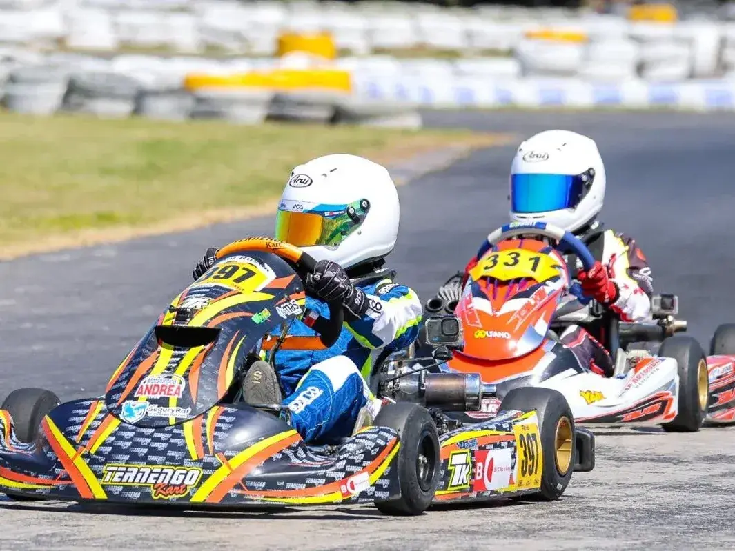 Rusch compitió el fin de semana en el  IAME Series Argentina en Zárate. Foto: juaniruschkart