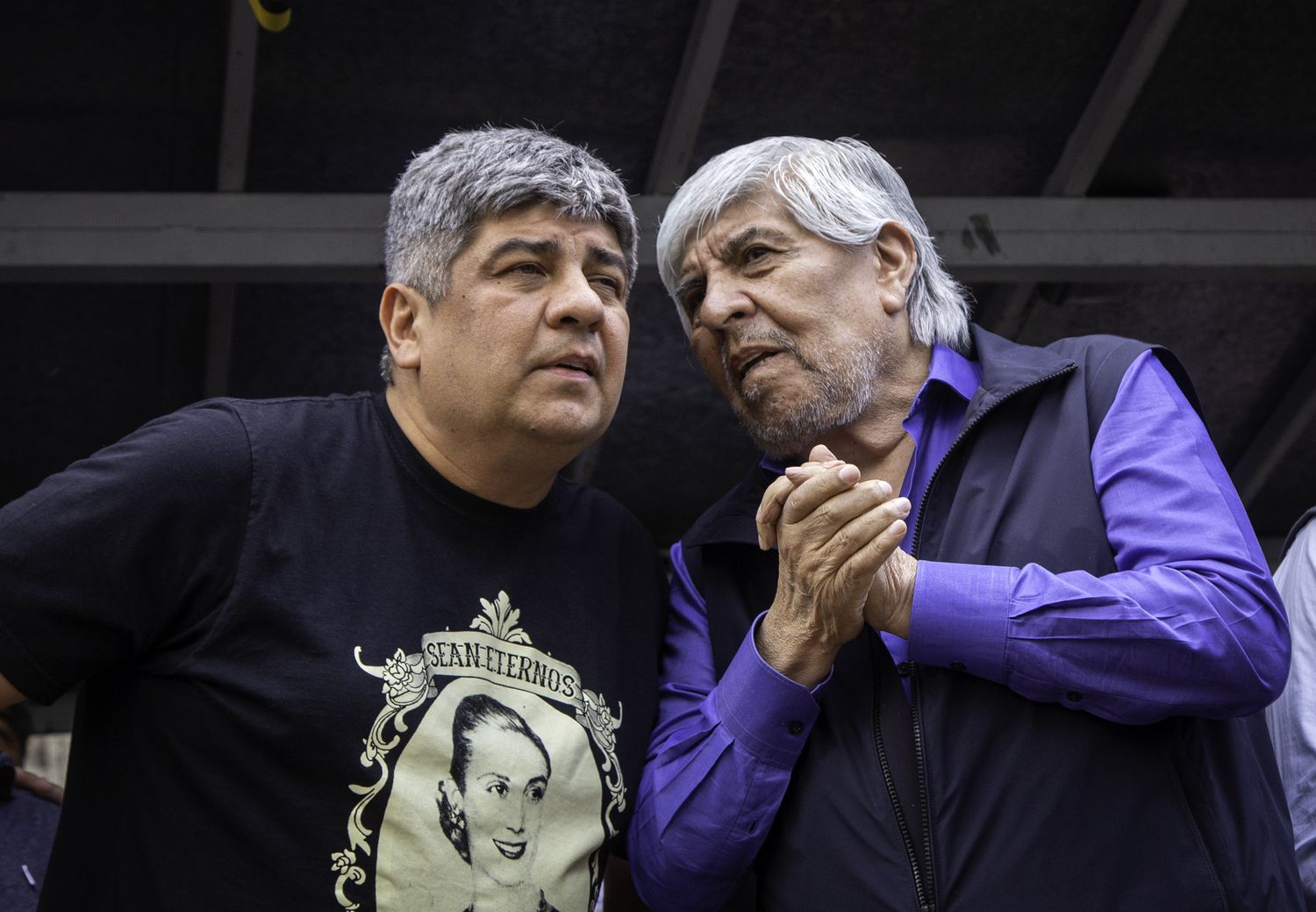 Pablo y Hugo Moyano.