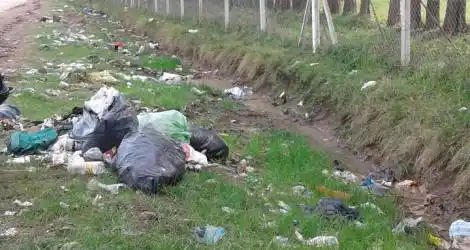 Basura en el “Callejón Corleto”