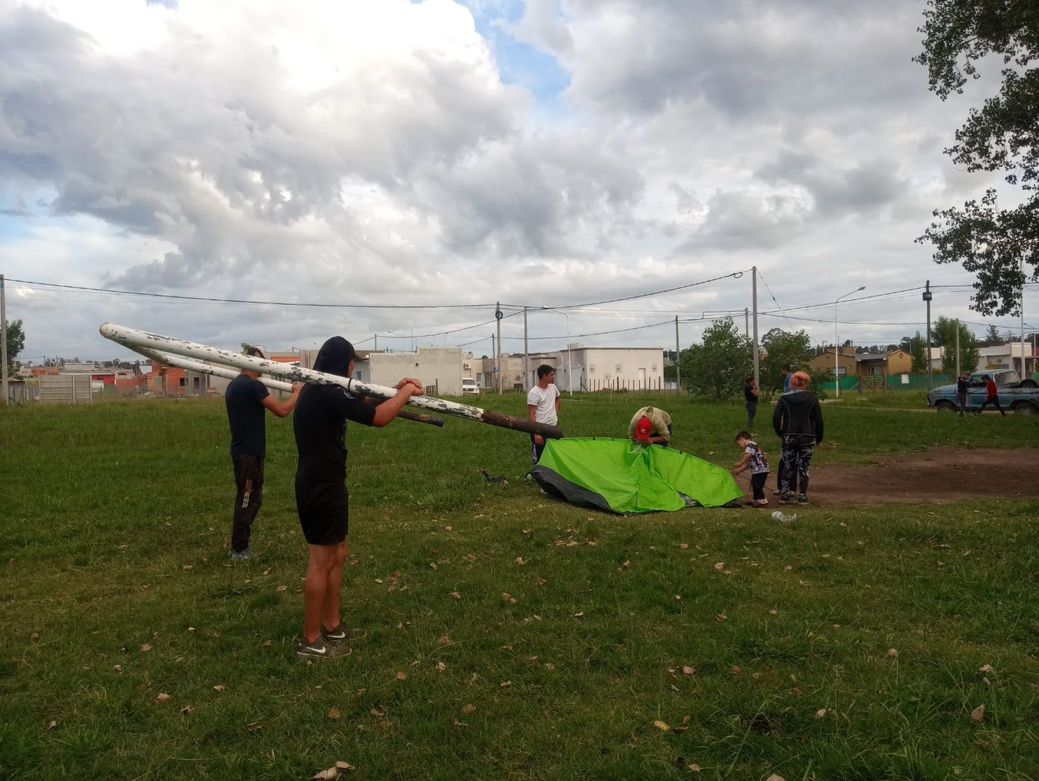 Intentaron usurpar un terreno en La Movediza, pero con diálogo y gestión vecinal lograron impedirlo