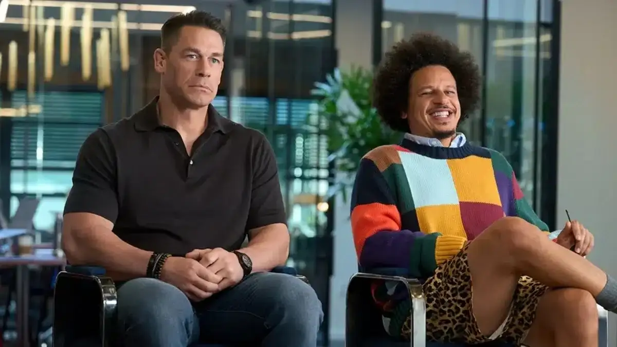 John Cena y Eric André hacen buena dupla en la comedia "Hermanito".