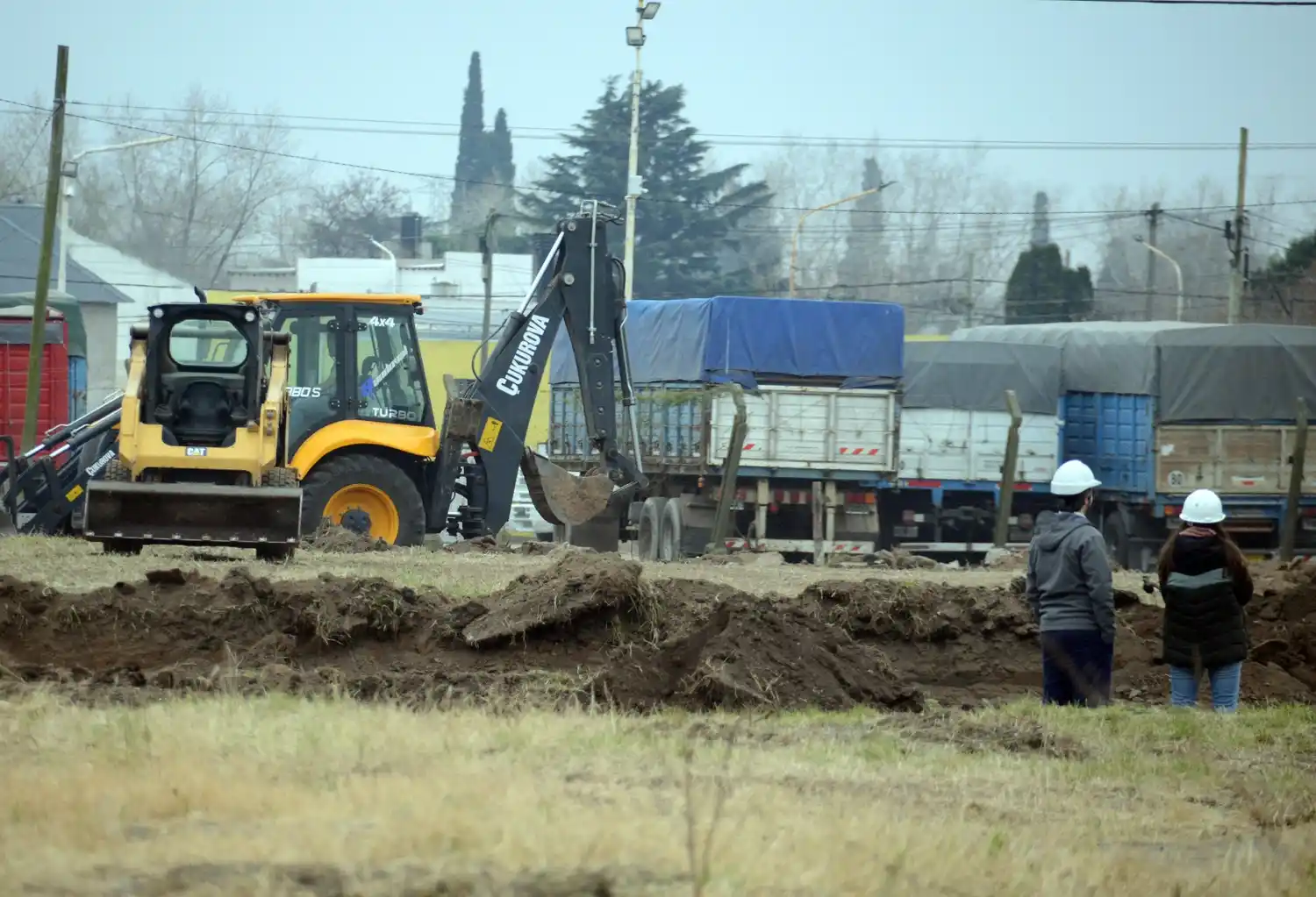 "La Coope" ya construye su supermercado en Tandil