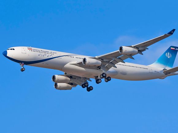 Aterrizó en Brasília el Airbus A340 del gobierno de Irán