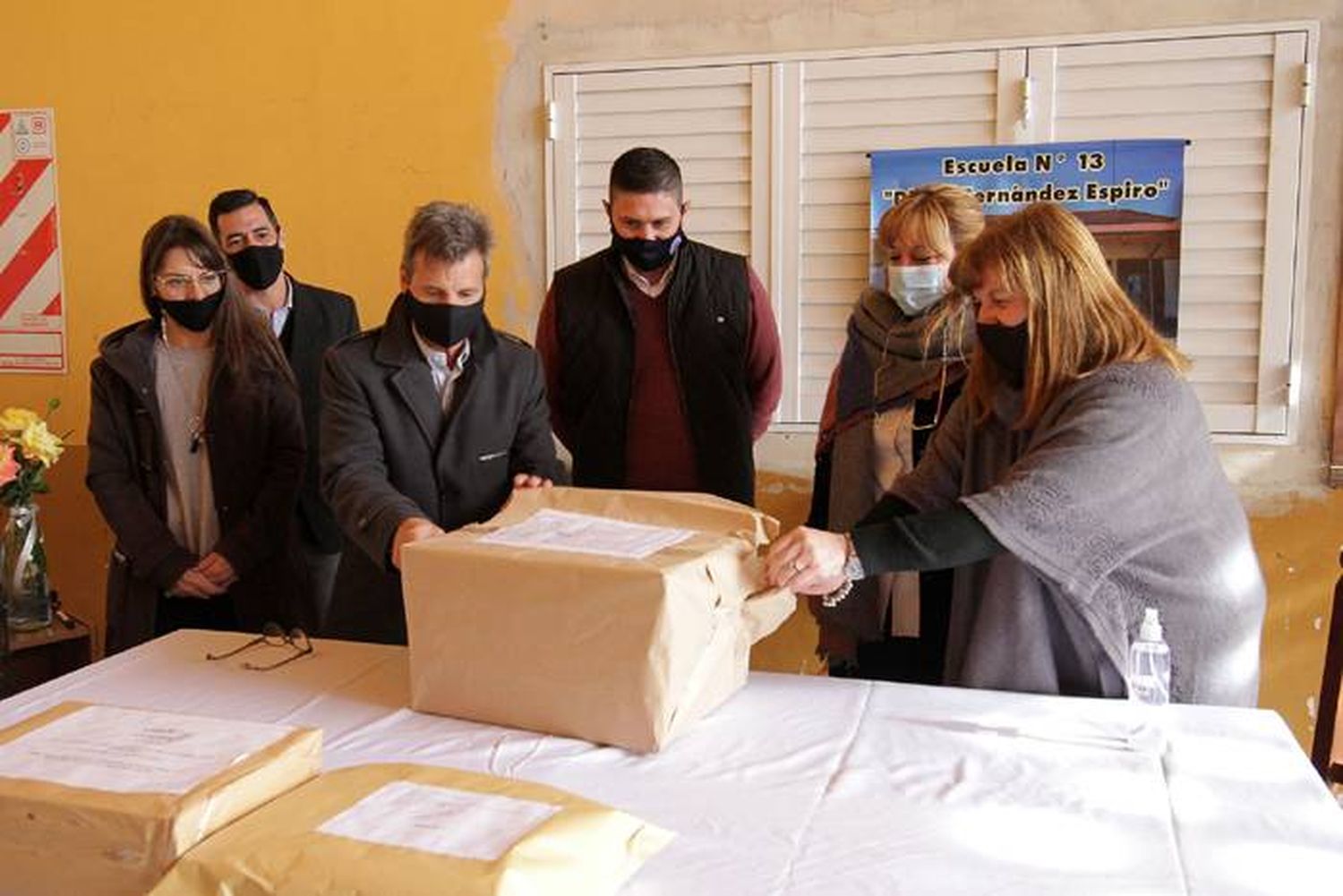 Se abrieron los sobres de la licitación para la ampliación de la escuela de Pronunciamiento