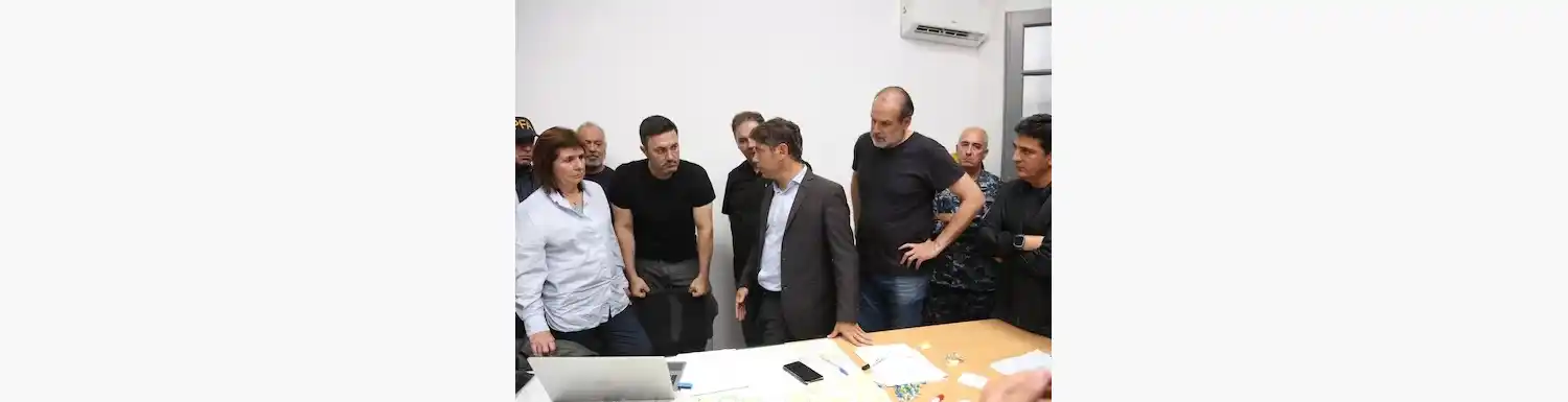 Bullrich, Petri y Kicillof coordinan fuerzas para asistir a los ciudadanos afectados por las inundaciones.